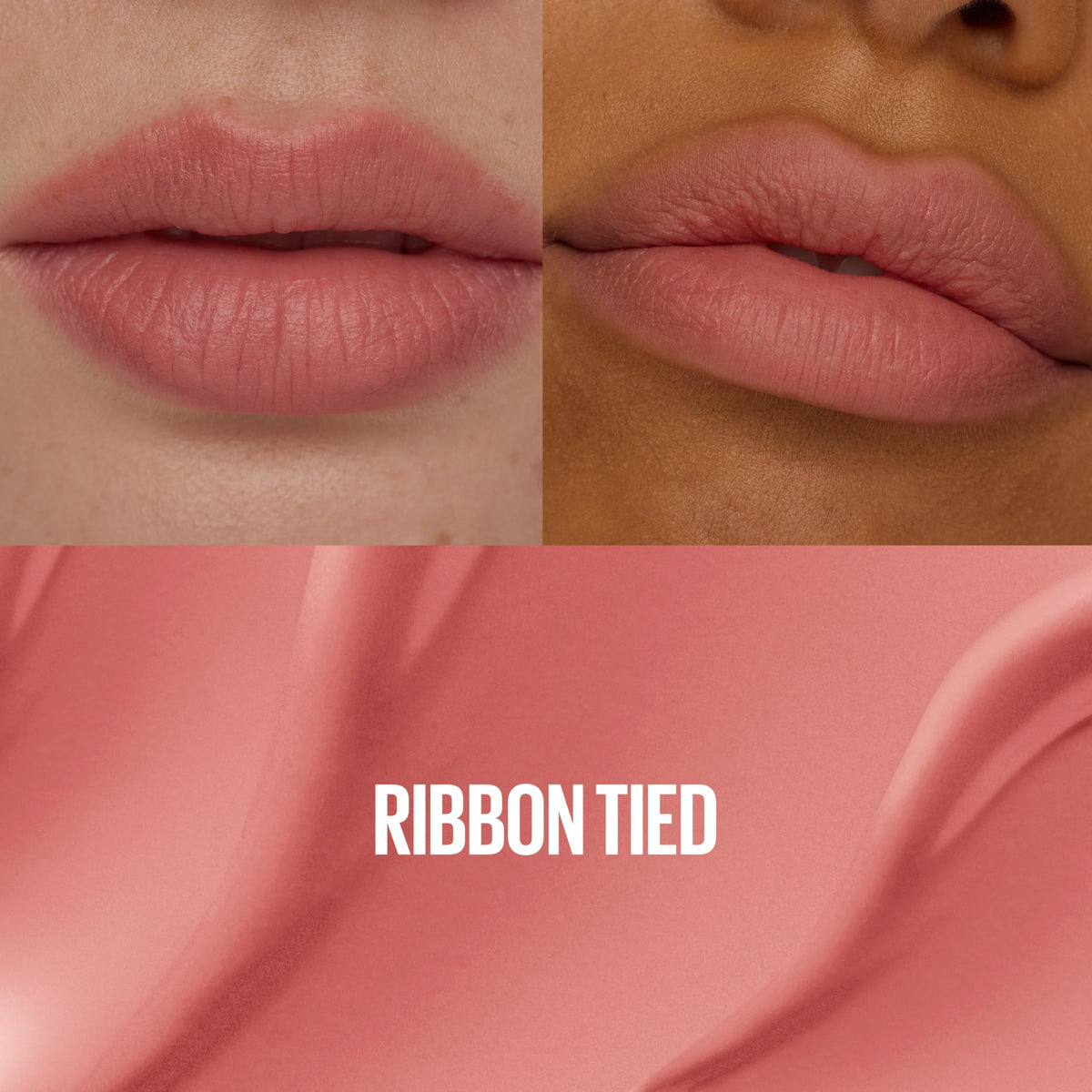MAYBELLINE Super Stay Teddy Lip Tint, Long Lasting Matte Lipstick for Up To 12HR Wear, Ribbon Tied, 1 Count