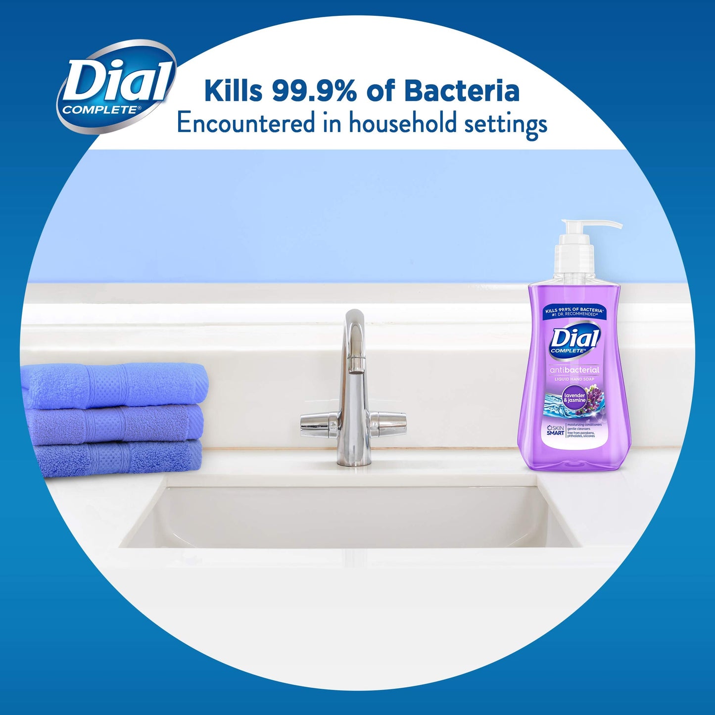 Dial Antibacterial Liquid Hand Soap, Lavender & Twilight Jasmine, 7.5 Fluid Ounces Beauty & Personal Care Dial