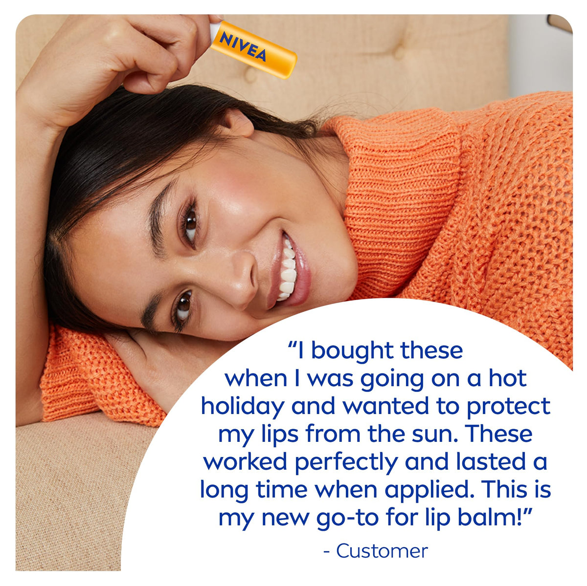 NIVEA Sun Caring Lip Balm Sticks with SPF 30, Duo Pack (2 x 4.8 g)(Imported from Canada) Beauty & Personal Care NIVEA