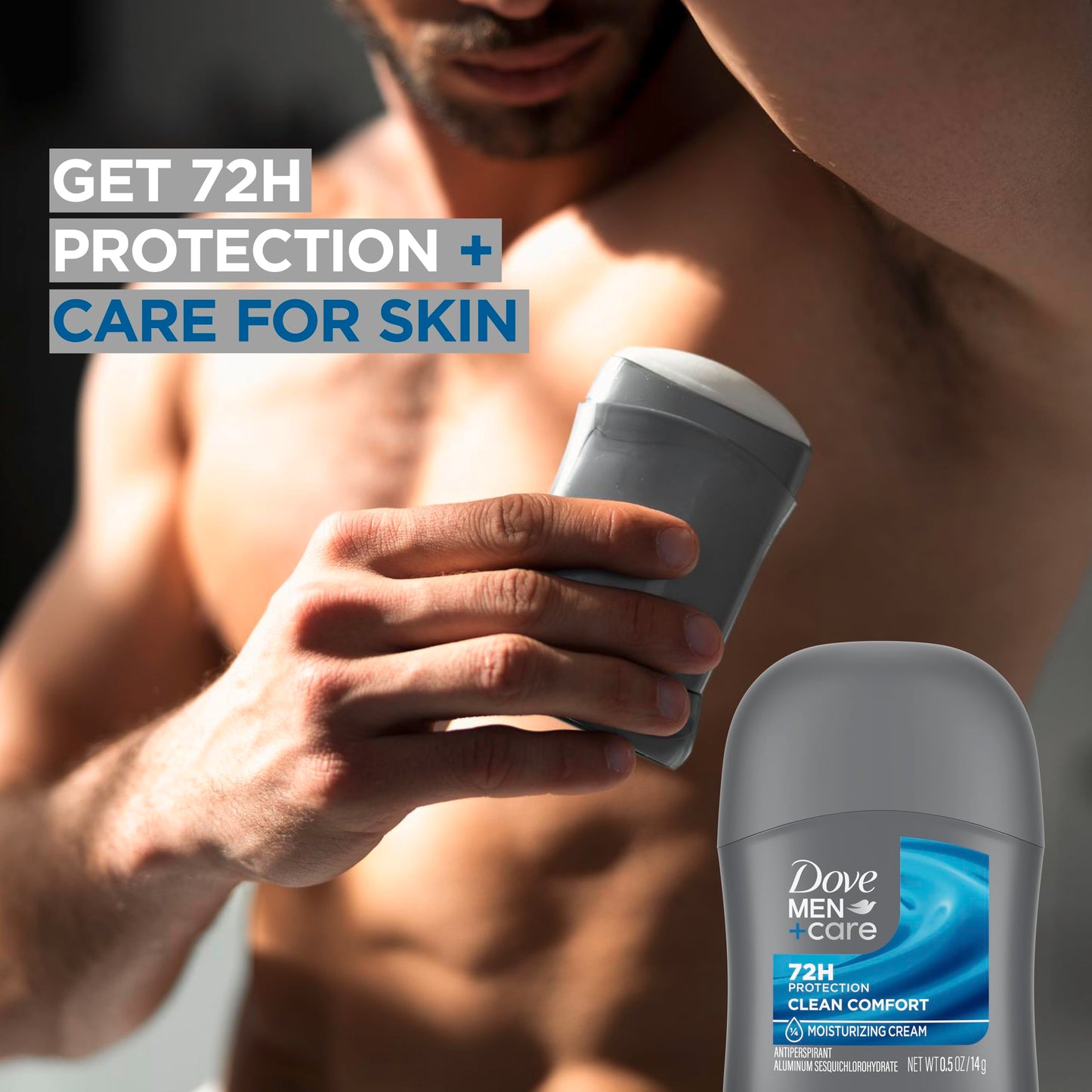Dove Men+Care Antiperspirant Deodorant Stick Clean Comfort Pack of 36 72-Hour Sweat & Odor Protection Antiperspirant for Men With 1/4 Moisturizing Beauty and Personal Care DOVE MEN + CARE