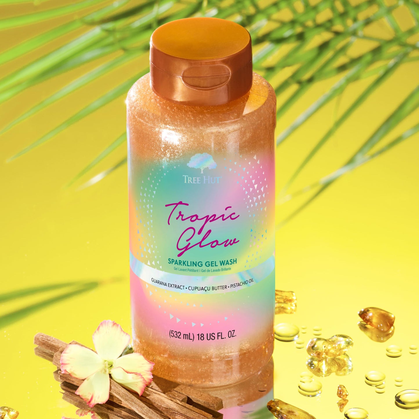 Tree Hut Tropic Glow Body Wash, Hydrating & Moisturizing Shower Gel with Shea Butter & Essential Oils, Soft Smooth Glowing Skin, Gentle Cleanser Beauty & Personal Care Tree Hut