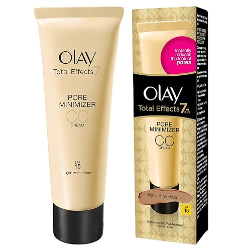 Olay Total Effects Pore Minimising Moisturiser CC Cream, Light to Medium 50 ml Beauty & Personal Care Olay