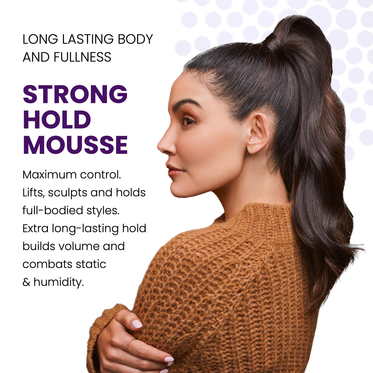 ALOXXI Strong Hold Mousse Volumizing Foam for Long-Lasting Fullness and Humidity Protection, 6.7 Oz Beauty & Personal Care ALOXXI