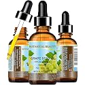 Botanical Beauty GRAPE SEED OIL 100% Pure Natural Undiluted Refined Cold Pressed Carrier Oil for Face, Skin, Body, Hair, Massage, Lip, Nails. (4 Fl Oz Beauty & Personal Care Botanical Beauty