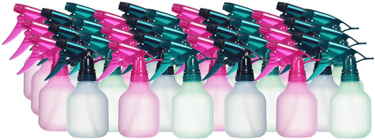 My Battery Supplier Empty Spray Bottle 8 oz. Frosted Assorted Colors (Pack of 24) Beauty & Personal Care My Battery Supplier