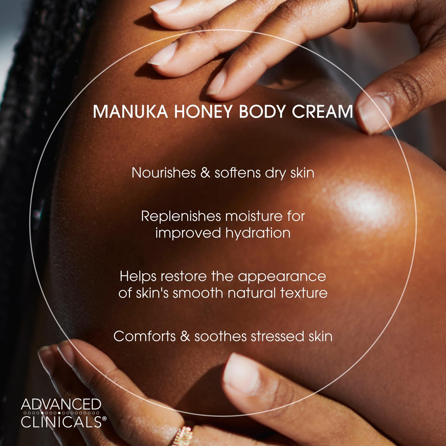 Advanced Clinicals Manuka Honey Body Cream For Women & Men | Body Butter Lotion For Extremely Dry Skin | Collagen Cream Beauty & Personal Care Advanced Clinicals