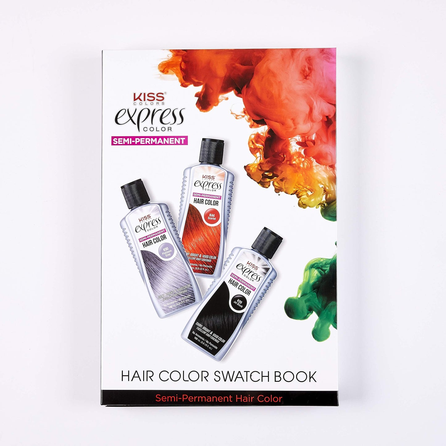 Kiss Express Color #K98 Semi- Permanent Black 3.5 Ounce (Pack of 6) Beauty & Personal Care KISS