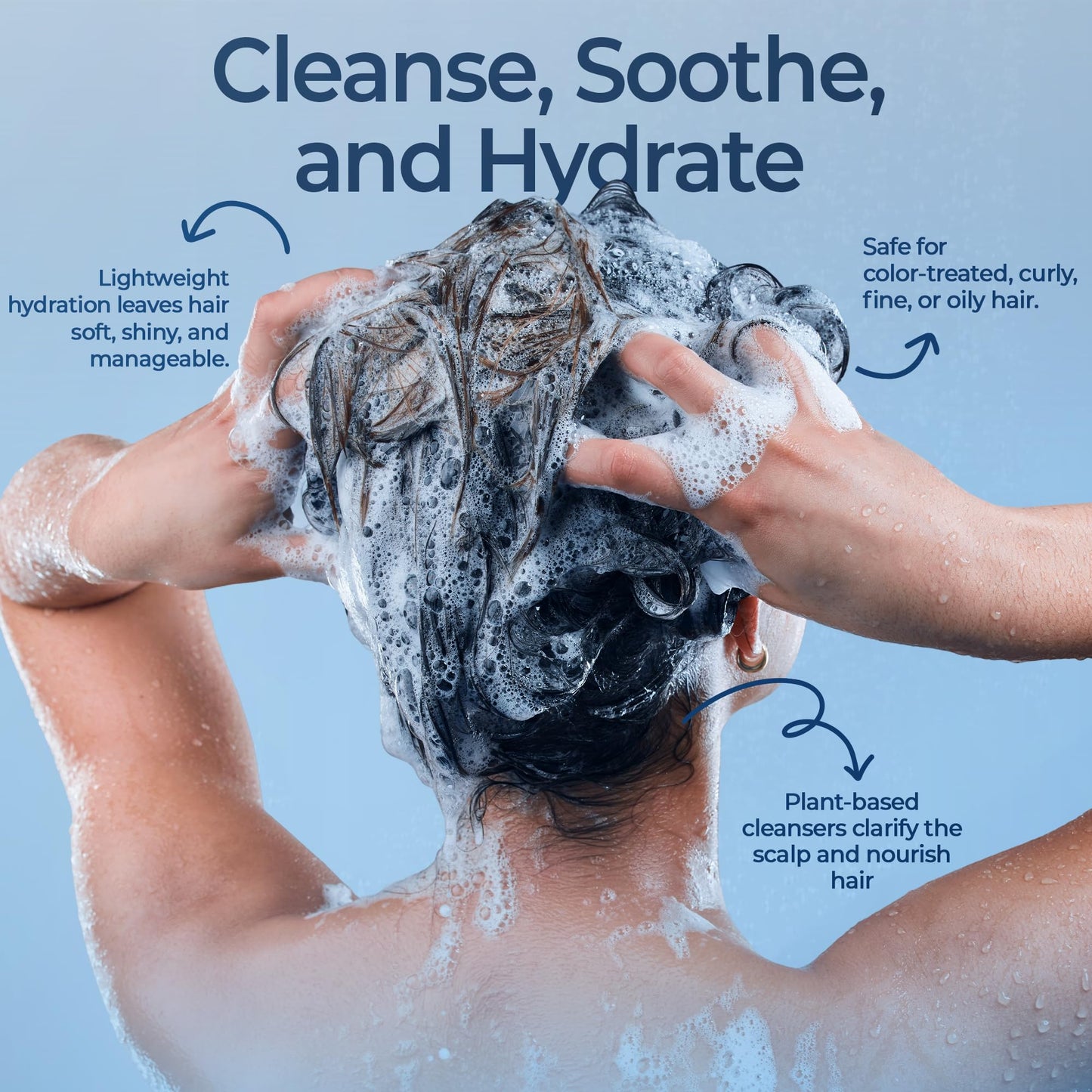 Chamomile Shampoo and Conditioner Set 16 fl oz - No Harsh Sulfates, Clarifying for Oily Dry and Frizzy Hair - Color Safe - Champu de Manzanilla Beauty & Personal Care Nexon Botanics