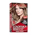 Revlon Colorsilk Beautiful Color Permanent Hair Color, Long-Lasting High-Definition Color, Shine & Silky Softness with 100% Gray Coverage, Ammonia Beauty & Personal Care REVLON