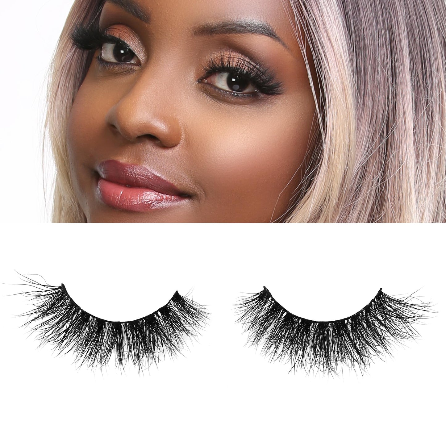 Laflare 3D NY Mink Eyelashes, 100% Real Mink Hair Lashes, Luxury Makeup, Natural, Light, Trendy, Variety, Reusable, Multi layered Real Mink Hair Beauty & Personal Care Laflare