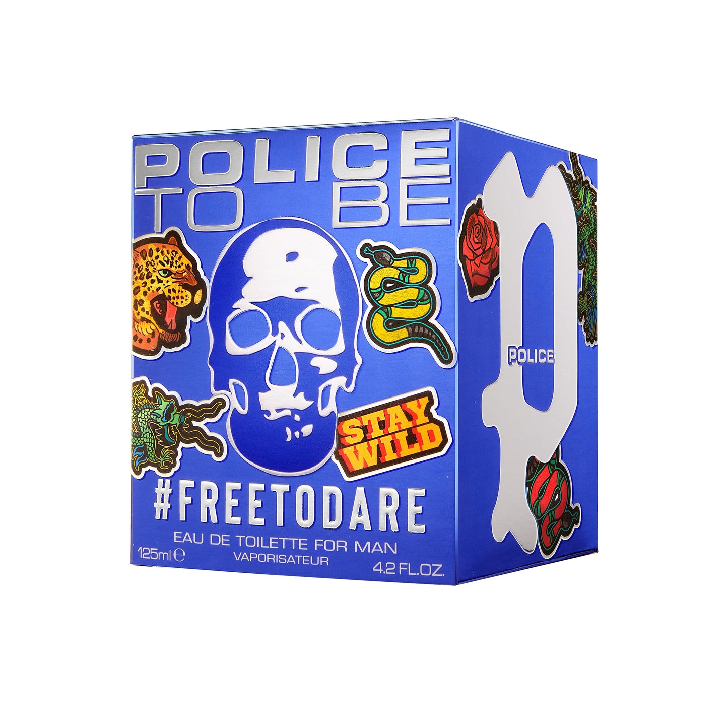Police TO BE #FREETODARE MAN 4.2 oz - EDT Body Spray, Long Lasting Cologne for Men - Amber and Fougère Scent - Charismatic and Energizing, Fresh Beauty & Personal Care Police