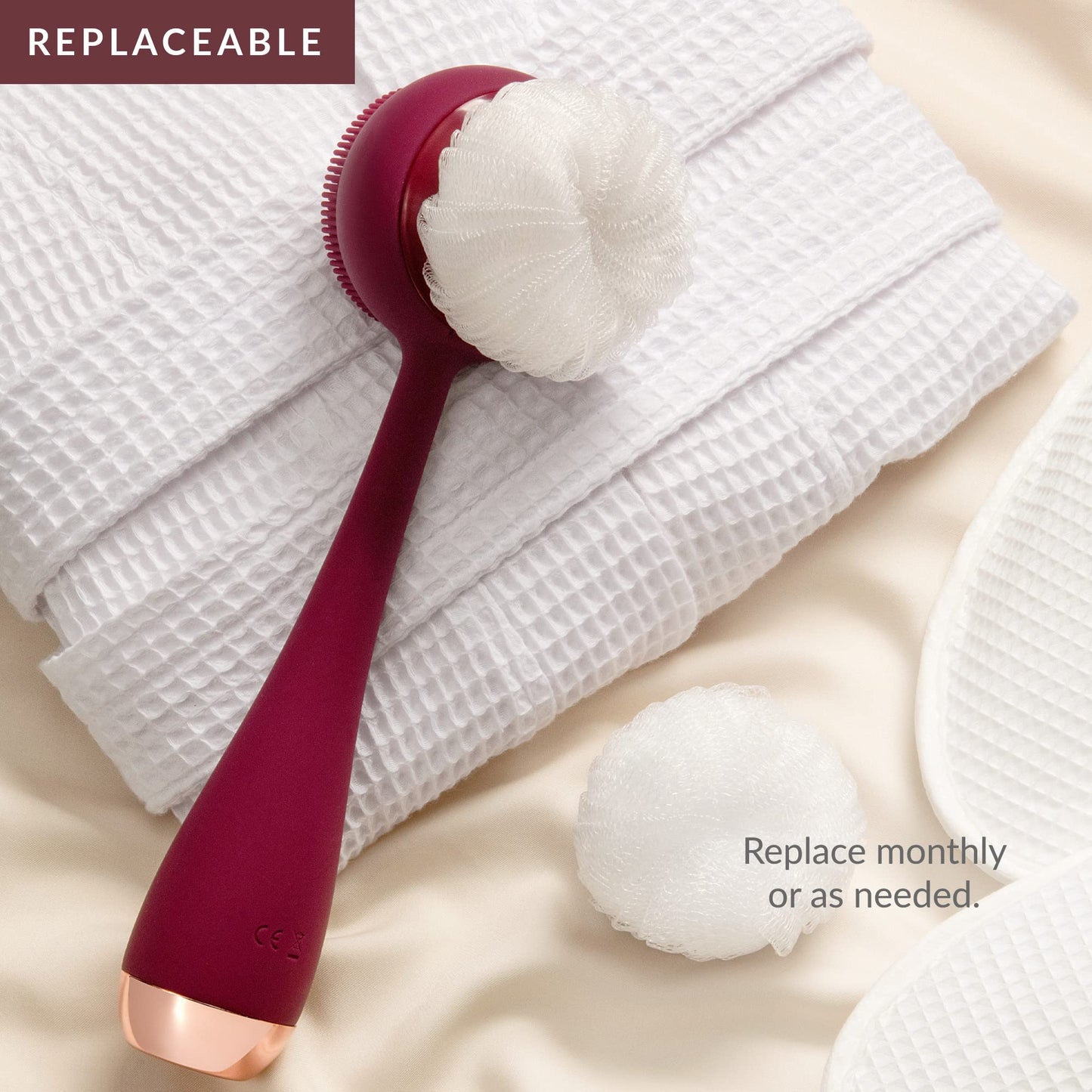 PMD Beauty silverscrub Silver-Infused Loofah Replacements,2 ct. Beauty & Personal Care PMD Beauty
