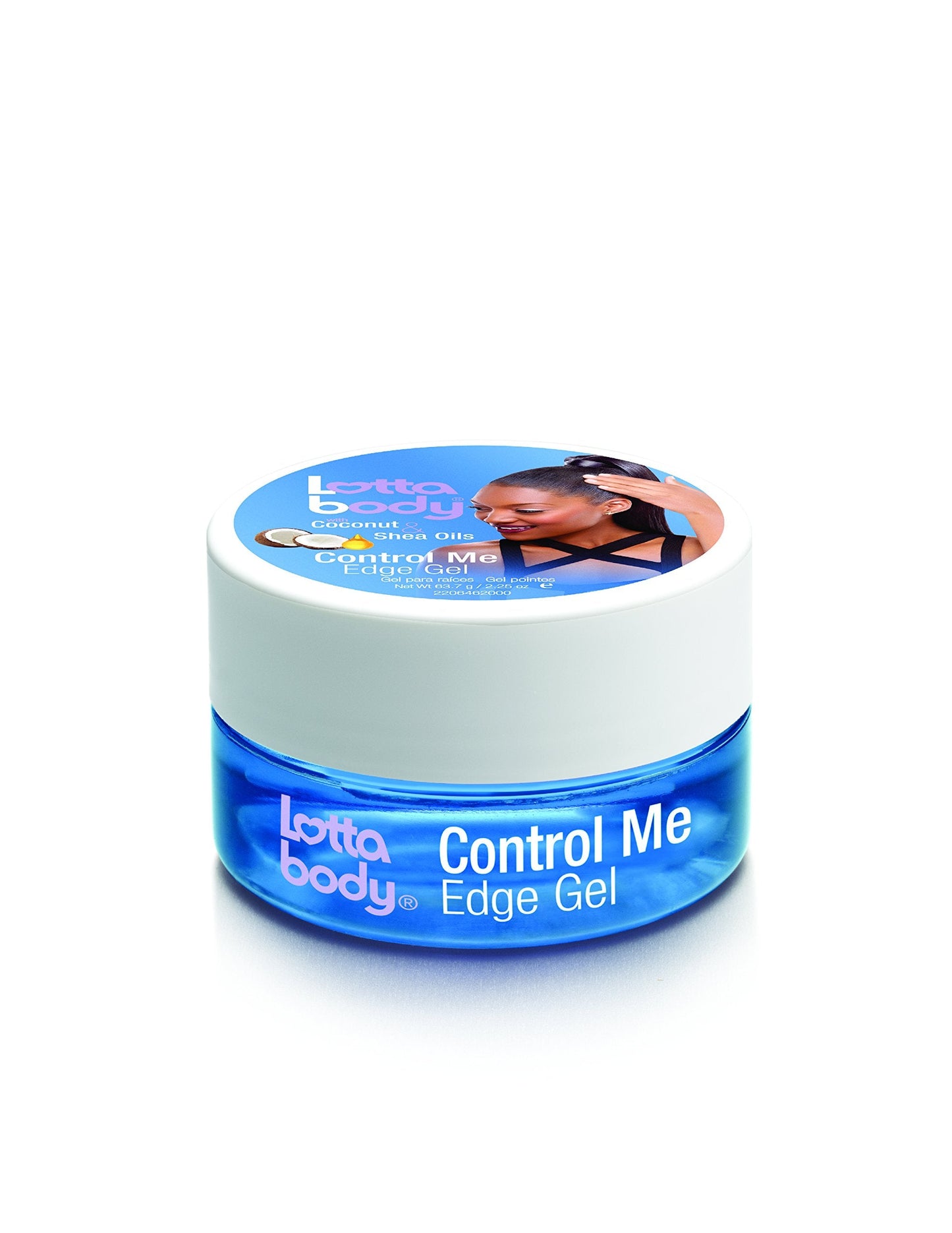 Lotta Body Coconut Shea Oils Control Me Edge Gel, 2.25 Ounce Beauty & Personal Care Lottabody