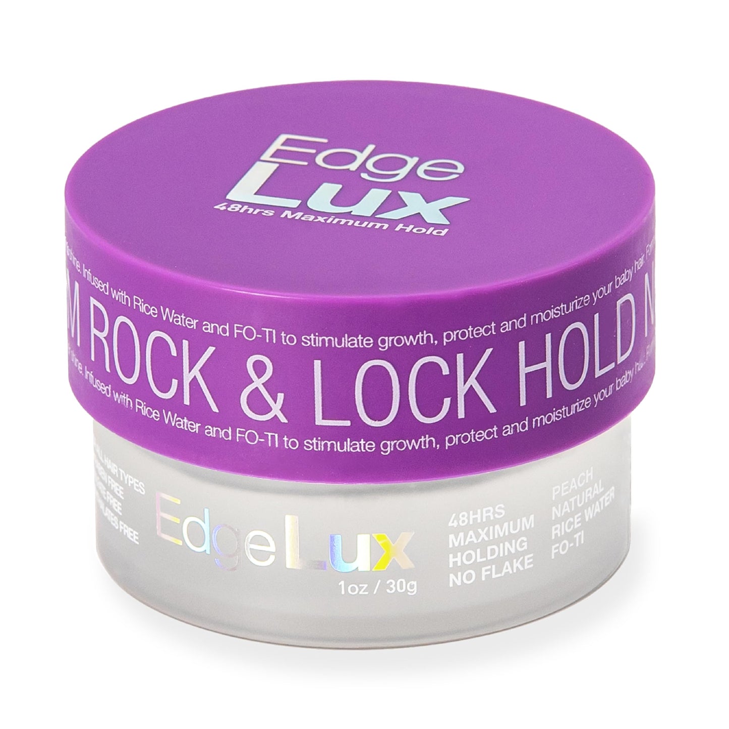 Lux Collection Edge Control Gel for 4C Hair - 48 Hour Maximum Hold Edge Control, Edge Lux with Castor Oil, Keratin & Biotin, Non-Flaking Styling Gel Beauty & Personal Care Lux Collection