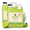 Cucina Fruits & Passion Lime Zest & Cypress Kitchen Hand Soap Refill, 1L Each - 2 Pack | Biodegradable, Cold-Pressed Olive Oil, Vegan, Made in Canada Beauty & Personal Care Cucina