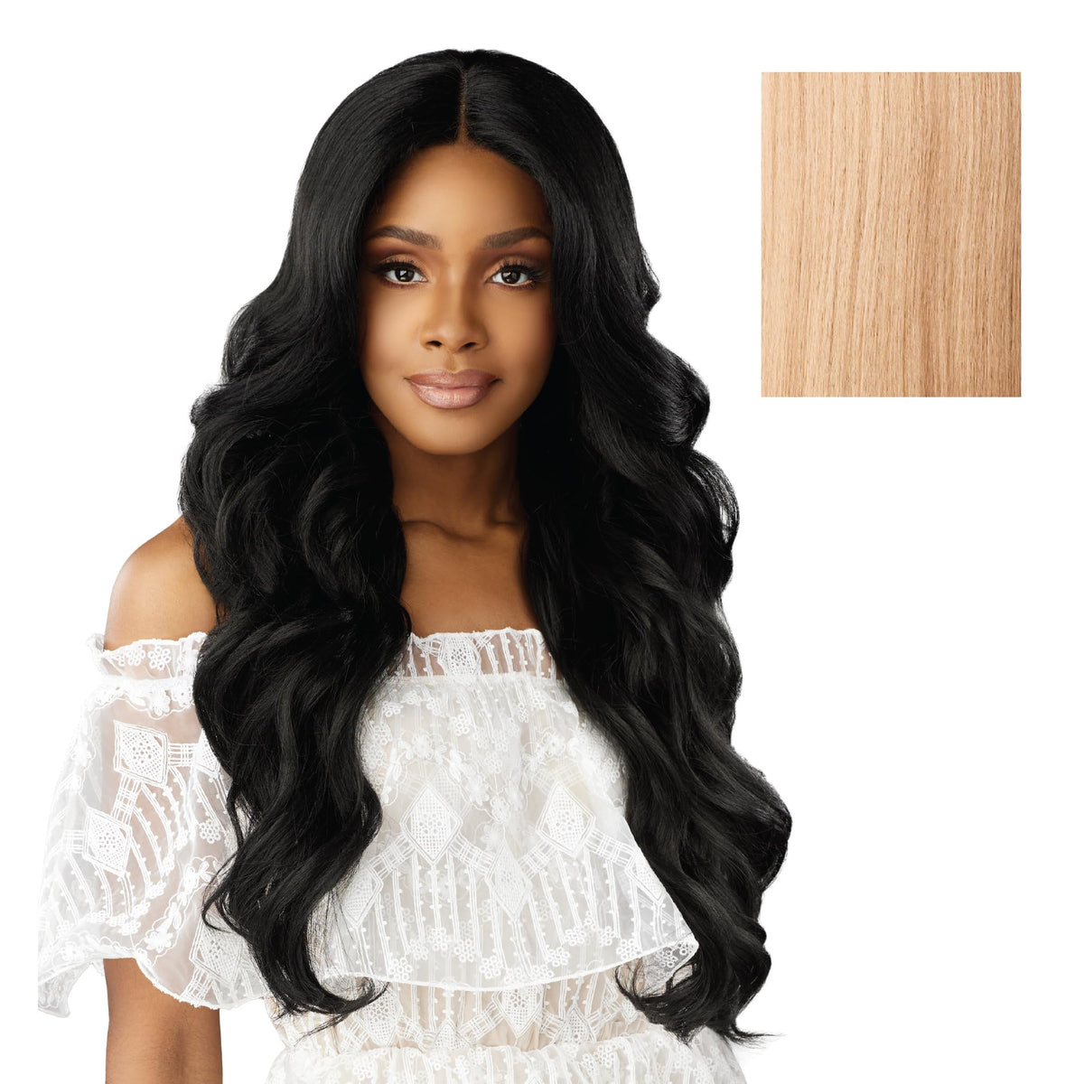 Sensationnel Dashly Lace Front Wig-Unit 55, ASHPEACHBLONDE