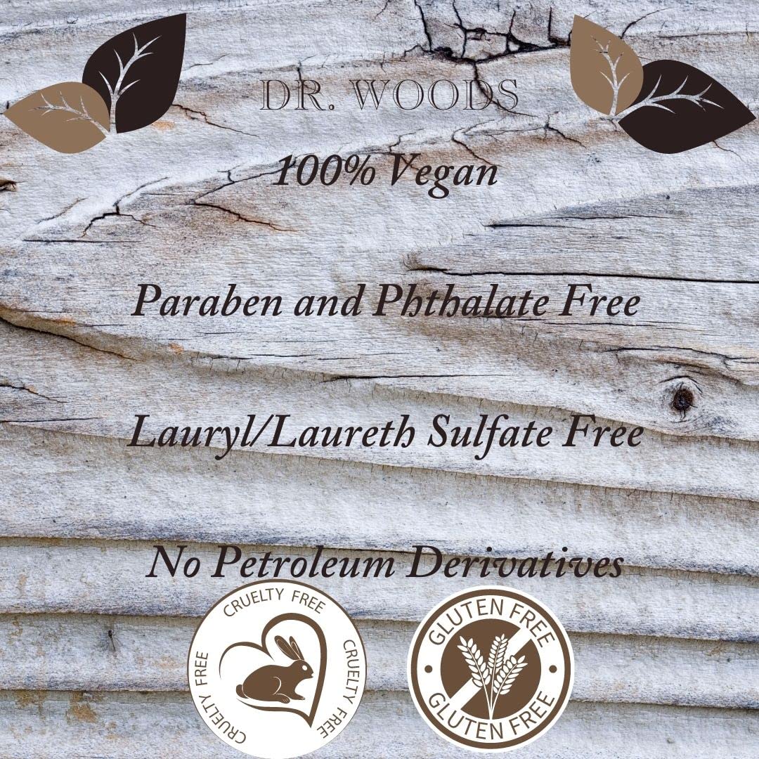 Dr.woods Dr Woods Liquid Raw Black Soap With Fair Trade Shea Butter, Unscented, 32 Oz Beauty & Personal Care Dr. Woods