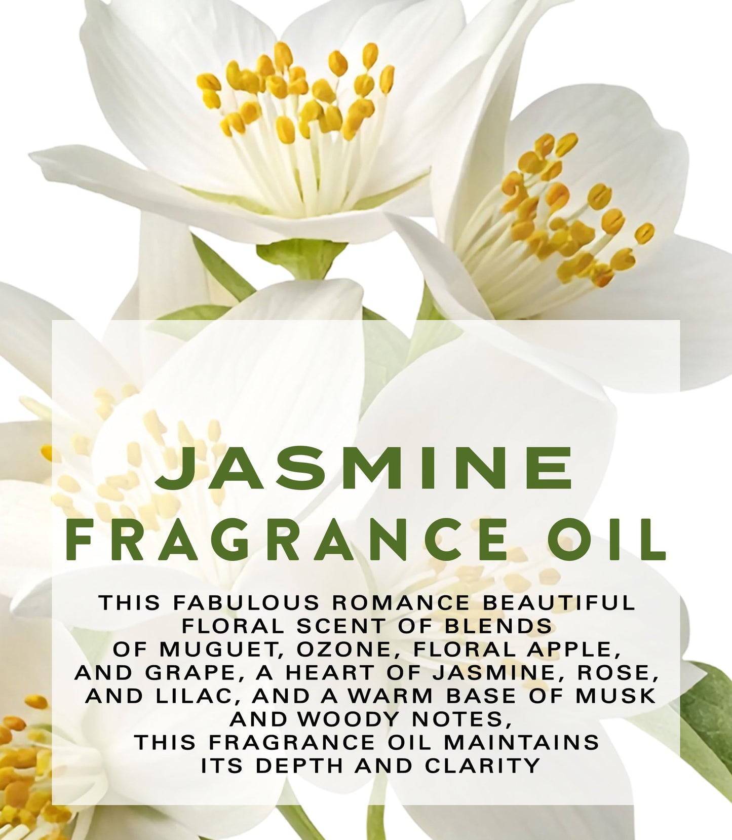 Botanical Beauty JASMINE FRAGRANCE OIL ROLL-ON 0.169 Fl Oz 5 ml Rollerball Perfume, Long Lasting an luxury scent of blend of Lily of the Valley Beauty & Personal Care Botanical Beauty
