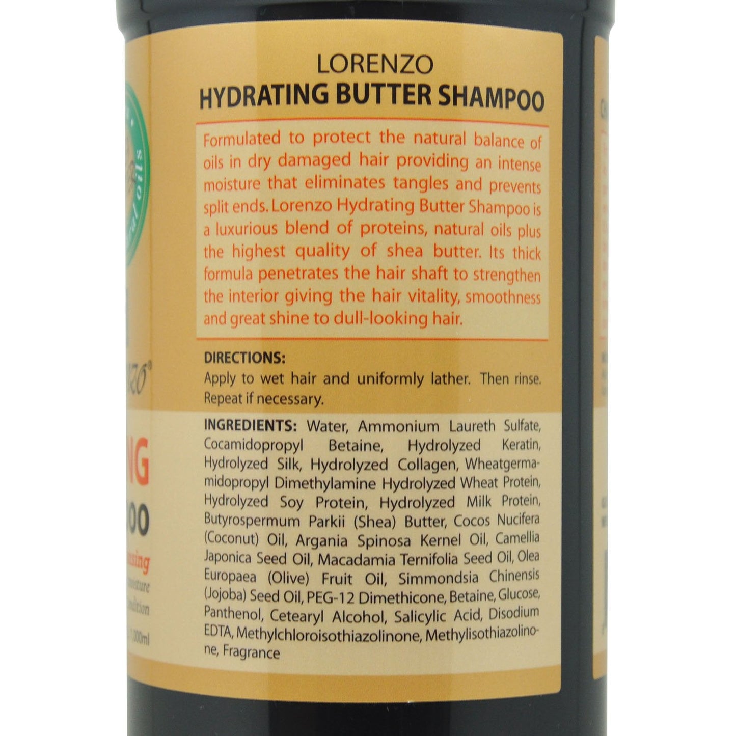 Lorenzo Hydrating Butter Shampoo & Conditioner Set Beauty & Personal Care Lorenzo