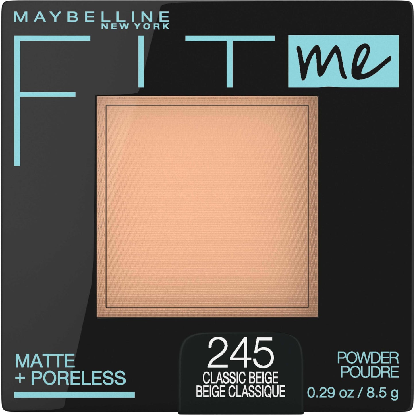 Maybelline Fit Me Matte + Poreless Pressed Face Powder Makeup & Setting Powder, Classic Beige, 1 Count Beauty & Personal Care MAYBELLINE