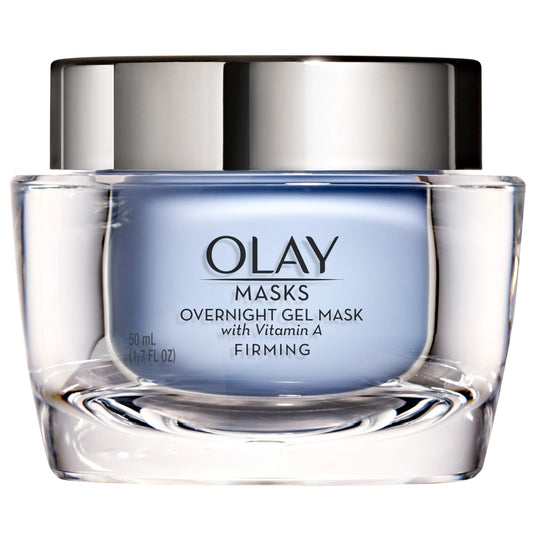 Face Mask Gel by Olay Masks, Overnight Facial Moisturizer with Vitamin A and Hyaluronic Acid for Firming Skin, 1.7 Fl Ounce Beauty & Personal Care Olay