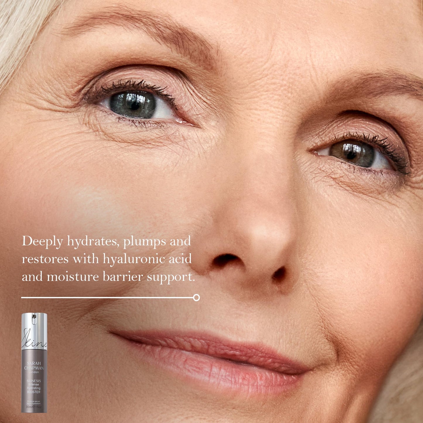 Sarah Chapman Skinesis Intense Hydrating Booster - Hyaluronic Acid Serum for Face - Great Skincare for Moisture, Plumps, Softens, & Hydrates Skin Beauty & Personal Care Sarah Chapman Skinesis