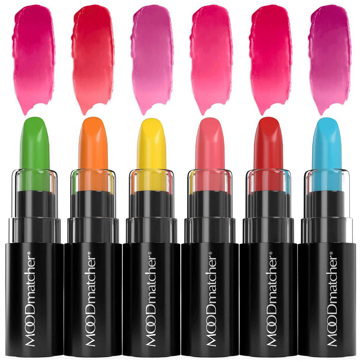 MOODmatcher original Color Changing Lipstick - 12 Hours Long-Lasting, Moisturizing, Smudge-Proof, Easy to Apply Creamy Lipstick, Glamorous Beauty & Personal Care MOODmatcher