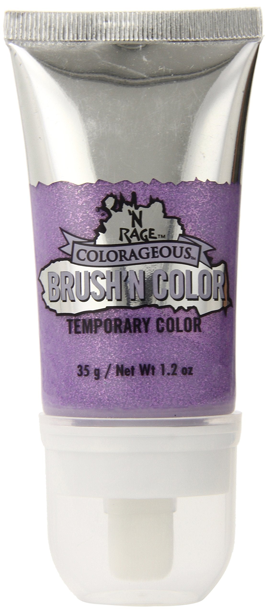 N'Rage Colorageous Brush'n Color, Lavender Glitter, 1.2 Ounce Beauty & Personal Care 'N RAGE