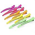 Framar Neon Creaseless Hair Clips 10 pack - Professional Salon Hair Clips for Styling Sectioning, Hair Styling Clips, Hair Clip For Sectioning, Hair Beauty & Personal Care FRAMAR