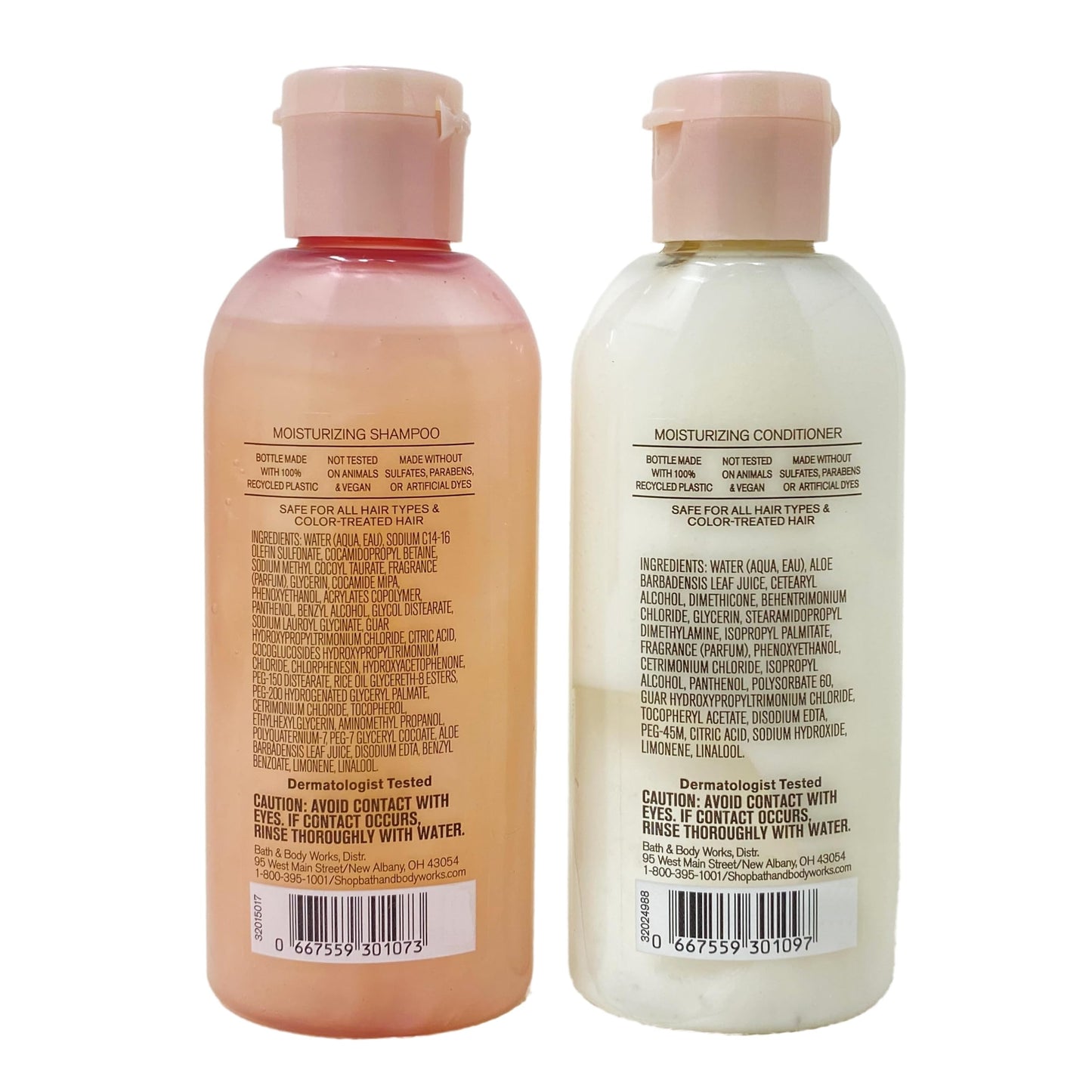 Bath & Body Works Champagne Toast Mini Shampoo and Conditioner Duo Set with a Natural Oats Sample Soap - Travel Size Beauty & Personal Care Bath & Body Works