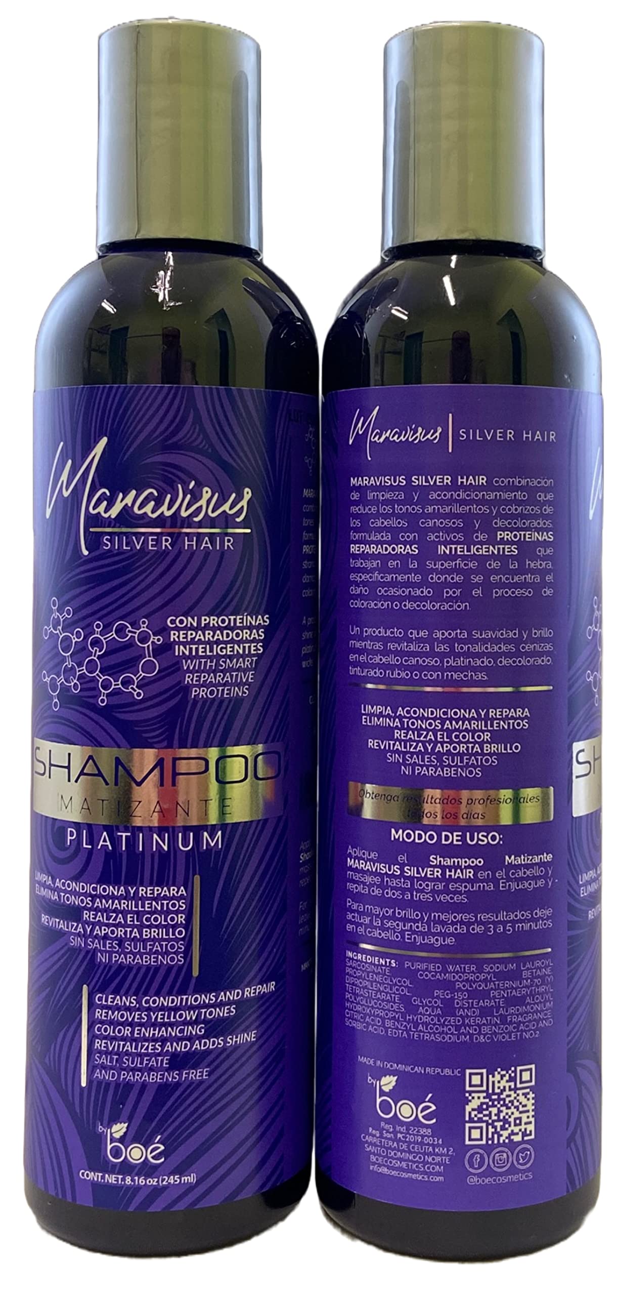 Shampoo and Conditioner set. 8.16 OZF Beauty & Personal Care MARAVISUS