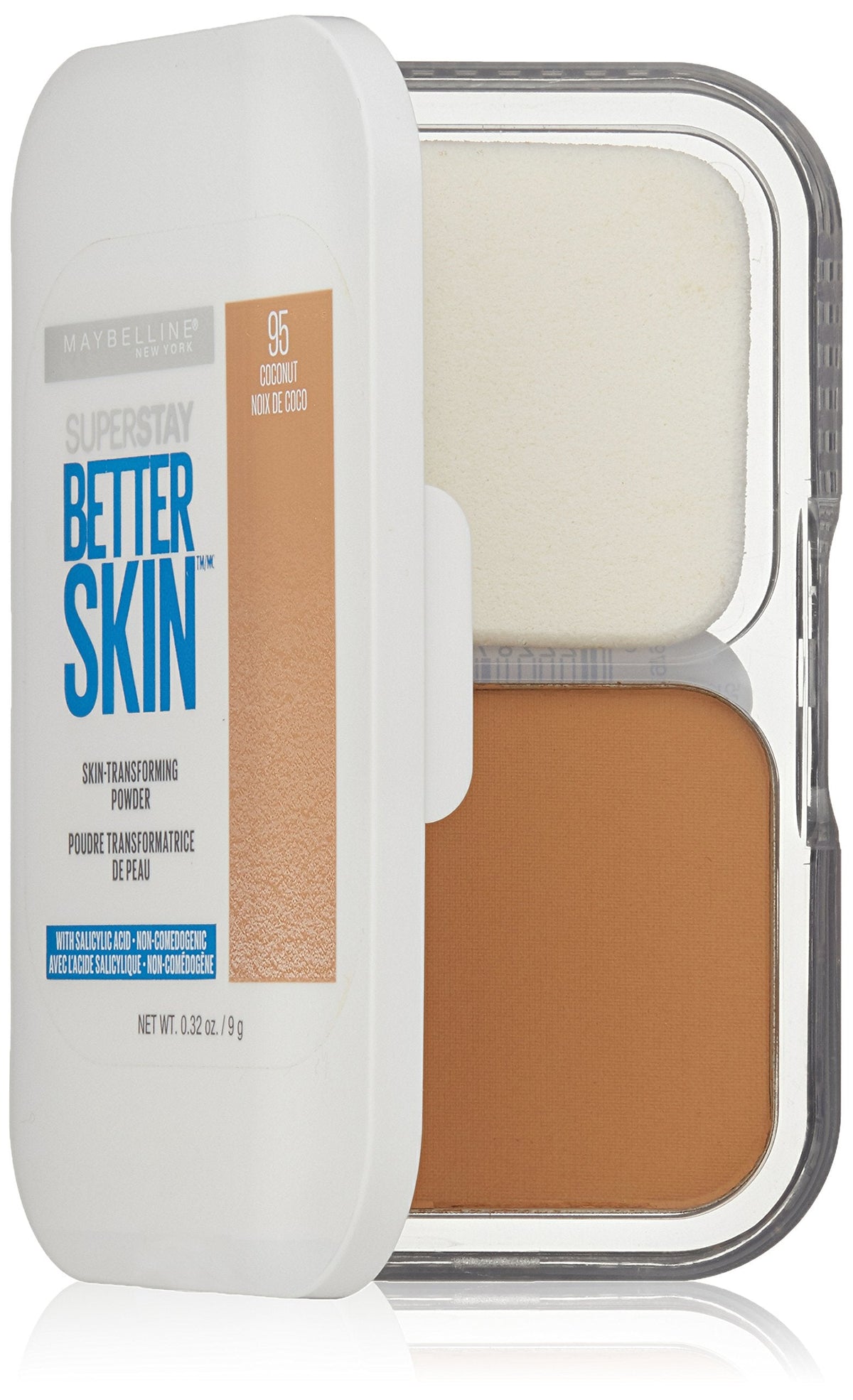 Maybelline New York Super Stay Better Skin Powder, Coconut, 0.32 oz. Beauty & Personal Care MAYBELLINE