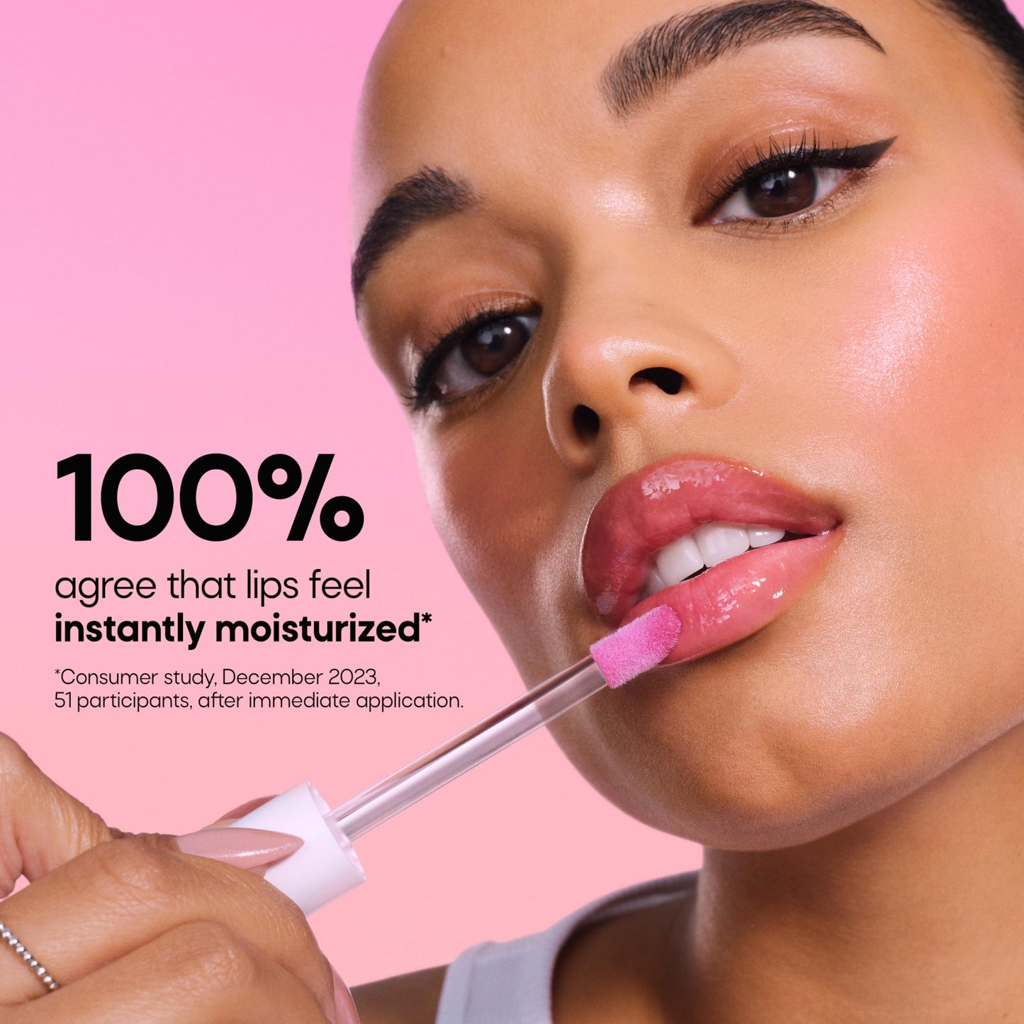 Almay Gleam Big™ Lip Serum, Hydrating and Moisturizing, Hypoallergenic Lip Gloss, Non-Sticky, 700 La Vida Mocha, 0.13 fl oz Beauty & Personal Care Almay