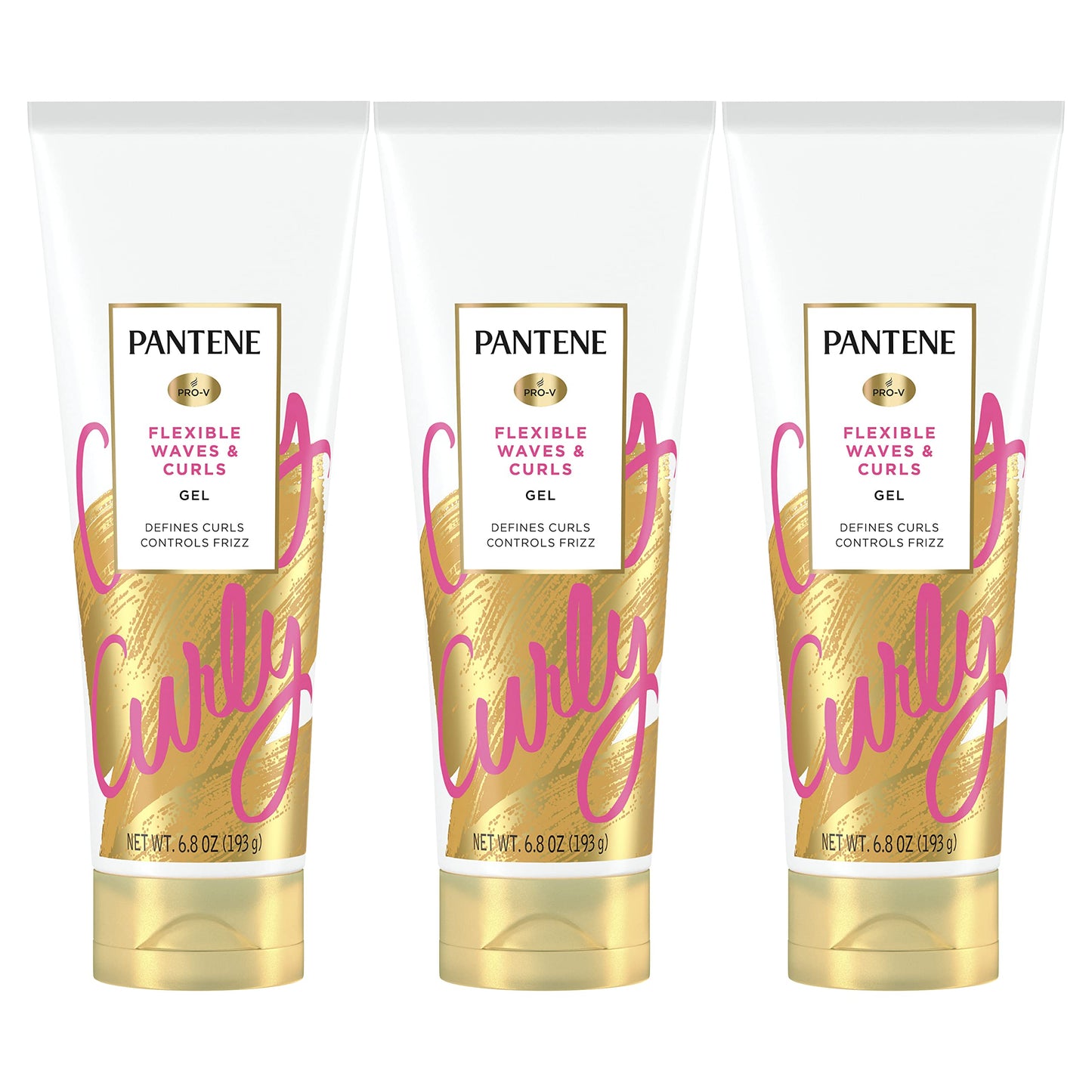 Pantene, Hair Gel, Flexible Wave, Pro-V, 6.8 fl oz, Triple Pack Beauty & Personal Care Pantene