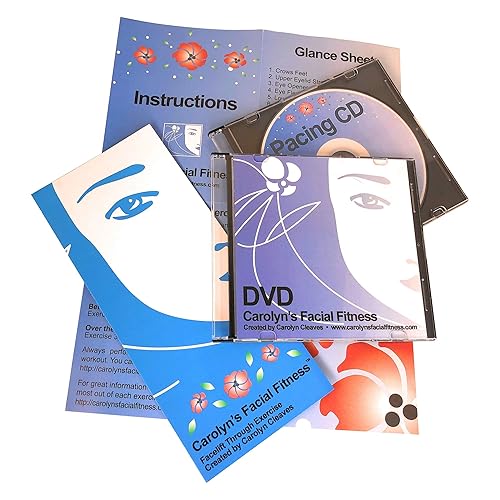 Facial Exercises by Carolyn's Facial Fitness - Value Pack with DVD Beauty & Personal Care Carolyn's Facial Fitness