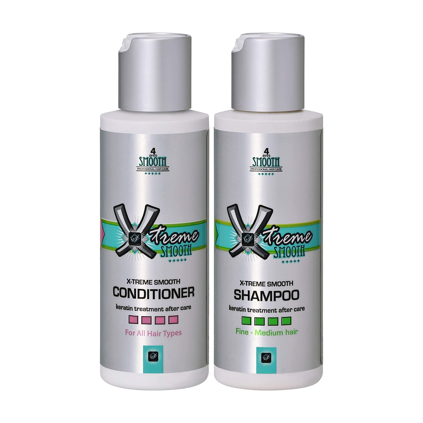 Forever Smooth - X-treme Shampoo and Conditioner - 3.4oz travel size - For fine hair. Beauty & Personal Care Forever Smooth