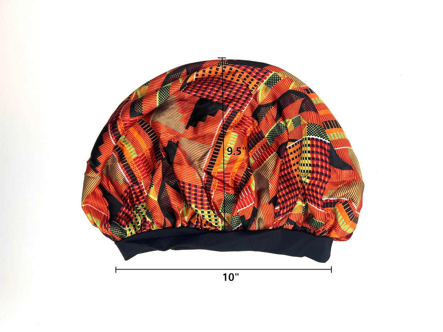 DONNA Fashion Satin Sleep Cap Bonnet for Women, Hair Shower Cap, Sleeping Hat, 1PC Ankara Pattern Multi Color Beauty and Personal Care DONNA