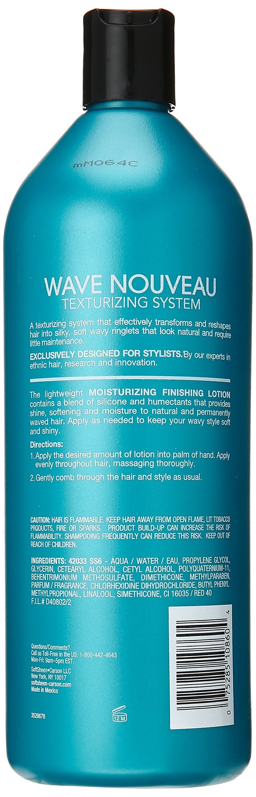 Wave Nouveau Moisturizer Finishing Lotion 33.8 oz Beauty & Personal Care SoftSheen
