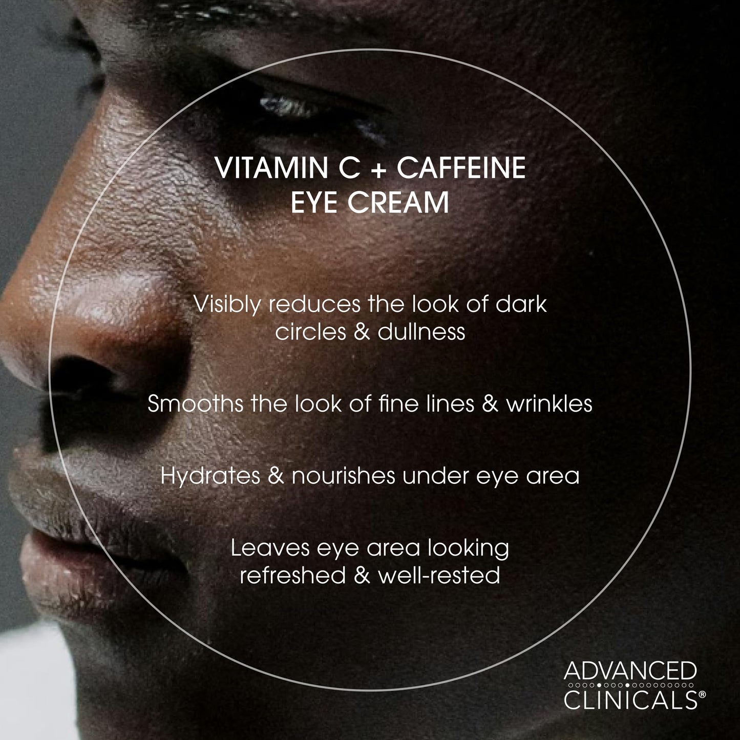 Advanced Clinicals Vitamin C + Caffeine Eye Balm Face Moisturizer | Under Eye Cream For Improving Appearance Of Dark Circles, Puffiness, Bags Under Beauty & Personal Care Advanced Clinicals