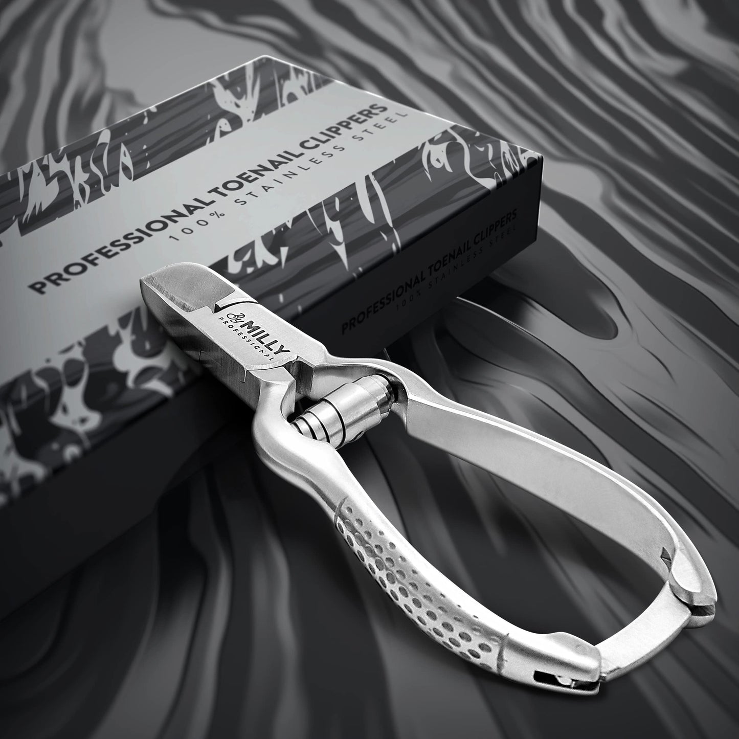 By MILLY High Carbon Stainless Steel Heavy Duty Toenail Clippers for Thick Toenails | Trim Thick or Hard Toenails | Professional Nail Clippers Beauty & Personal Care By MILLY