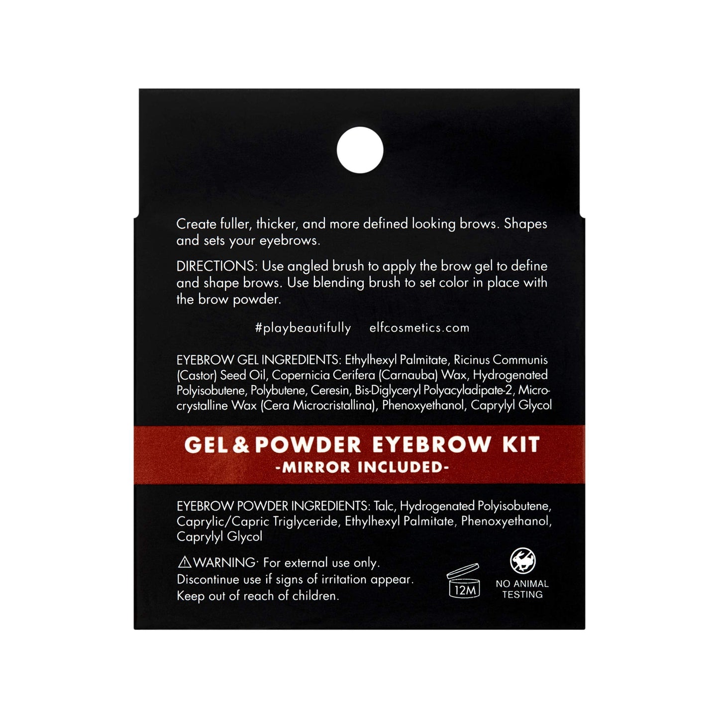 e.l.f. Eyebrow Kit, Medium Beauty & Personal Care e.l.f.