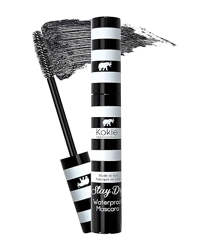 Kokie Cosmetics Stay Dry Waterproof Mascara, Waterproof Black, 0.32 Ounce Beauty & Personal Care Kokie