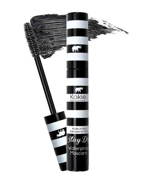 Kokie Cosmetics Stay Dry Waterproof Mascara, Waterproof Black, 0.32 Ounce Beauty & Personal Care Kokie