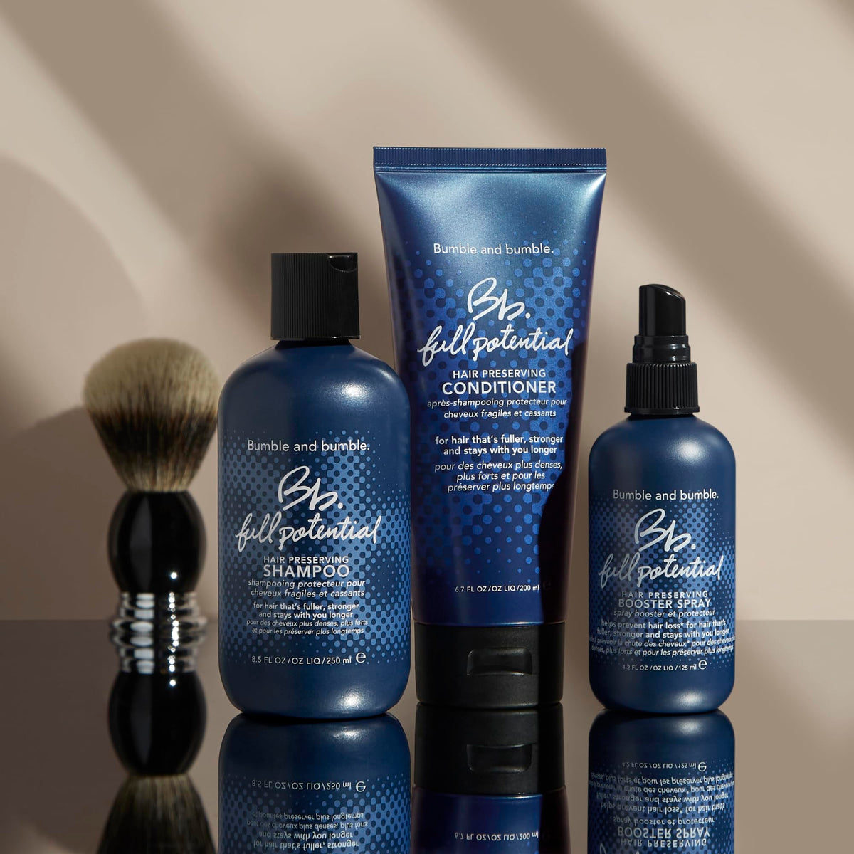 Bumble and bumble. Full Potential Hair Preserving Shampoo | Strengthening + Prevents Breakage | For Fuller, Stronger Hair, 8.5 Fl Oz Beauty & Personal Care Bumble and bumble.