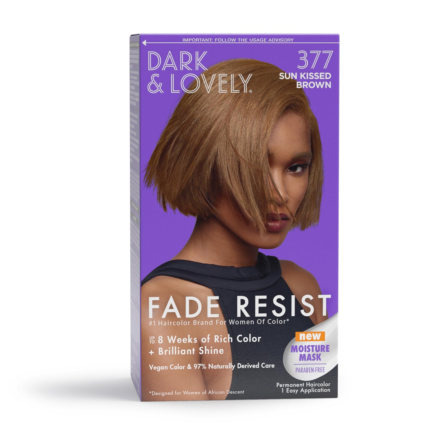 SoftSheen-Carson Dark and Lovely Fade Resist Rich Conditioning Color, Sunkissed Brown 377 Beauty & Personal Care SoftSheen