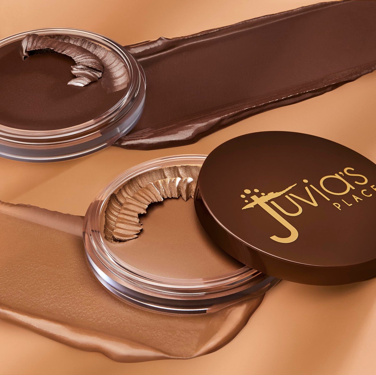 Juvia's Place Bronzed Cream Bronzer - Espresso - Smooth Cream Bronzer Pot for Sun-Kissed Glow & Warmth, Buildable & Blendable Makeup Contour Beauty & Personal Care Juvia's Place
