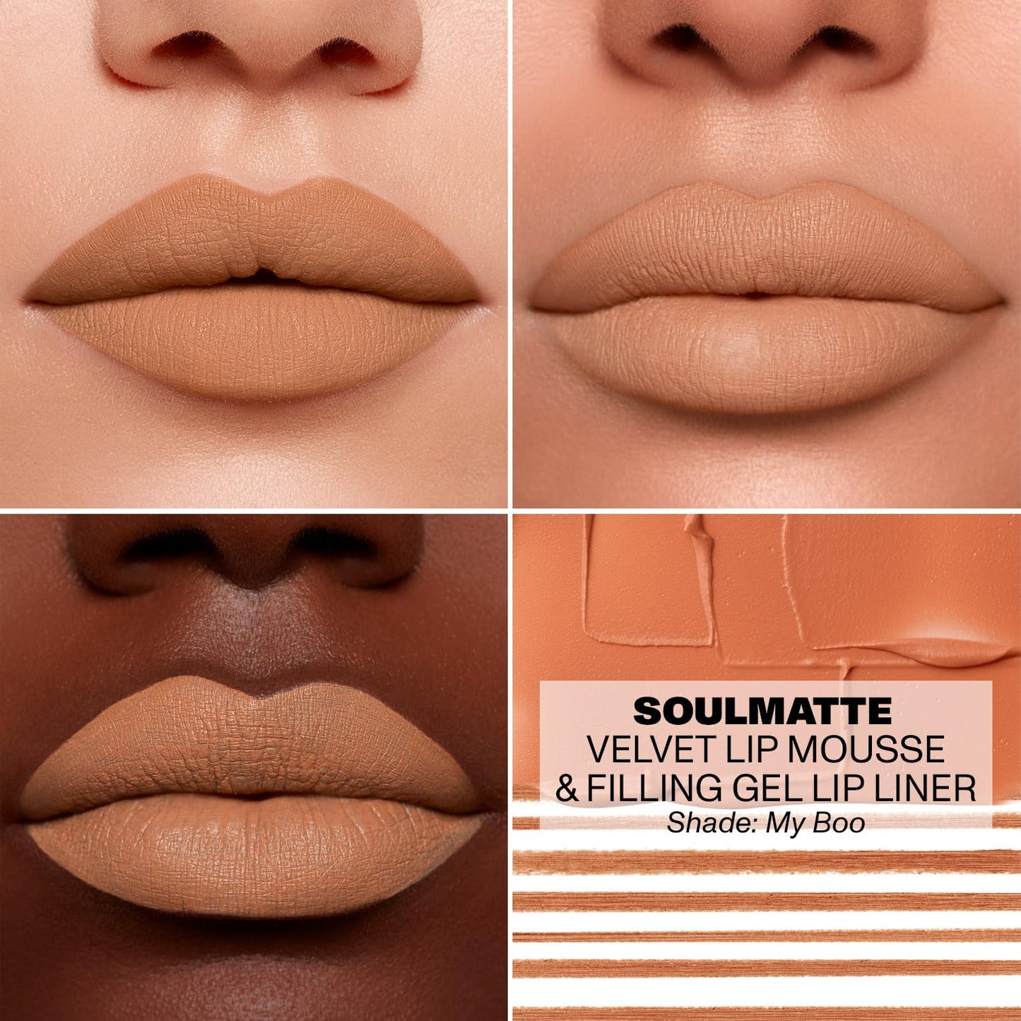 Morphe Soulmatte Velvet Lip Mousse - Air-Whipped Matte Lipstick for Women with Vitamin E to Hydrate, Soften & Smooth - Provides Long Lasting & Velvety Beauty & Personal Care MORPHE