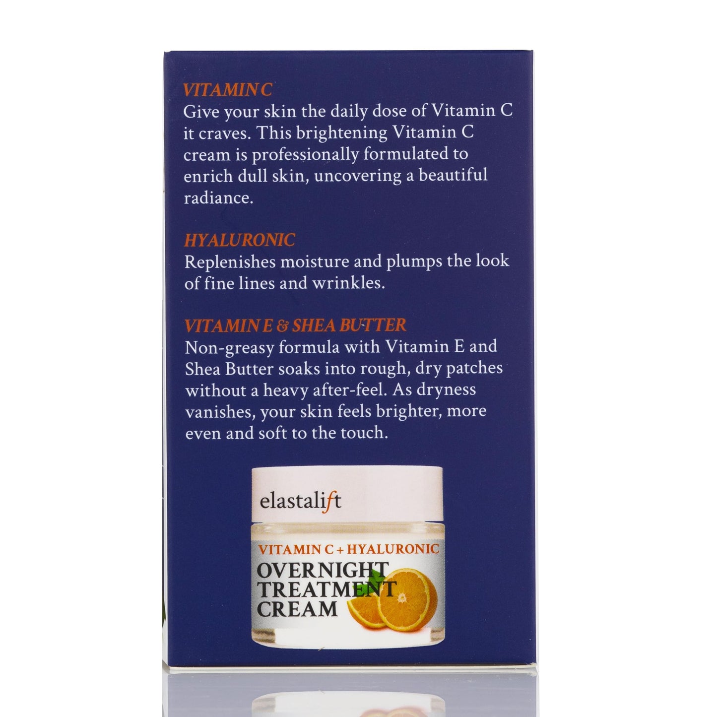 Elastalift Renewing Night Cream | Brightening Vitamin C Cream + Hyaluronic Acid Moisturizer For Face | Oil-Free Overnight Correcting Facial Treatment Beauty & Personal Care Elastalift
