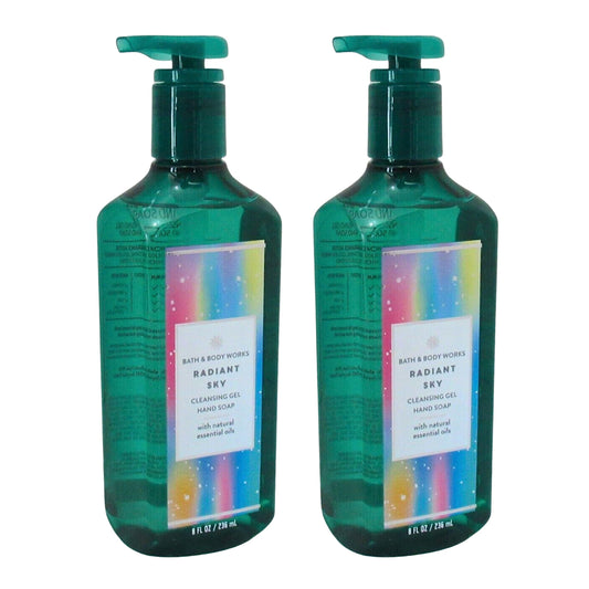 Bath & Body Works Gel Hand Soap 2-Pack 8oz/236mL Each (Radiant Sky) Beauty & Personal Care Bath & Body Works