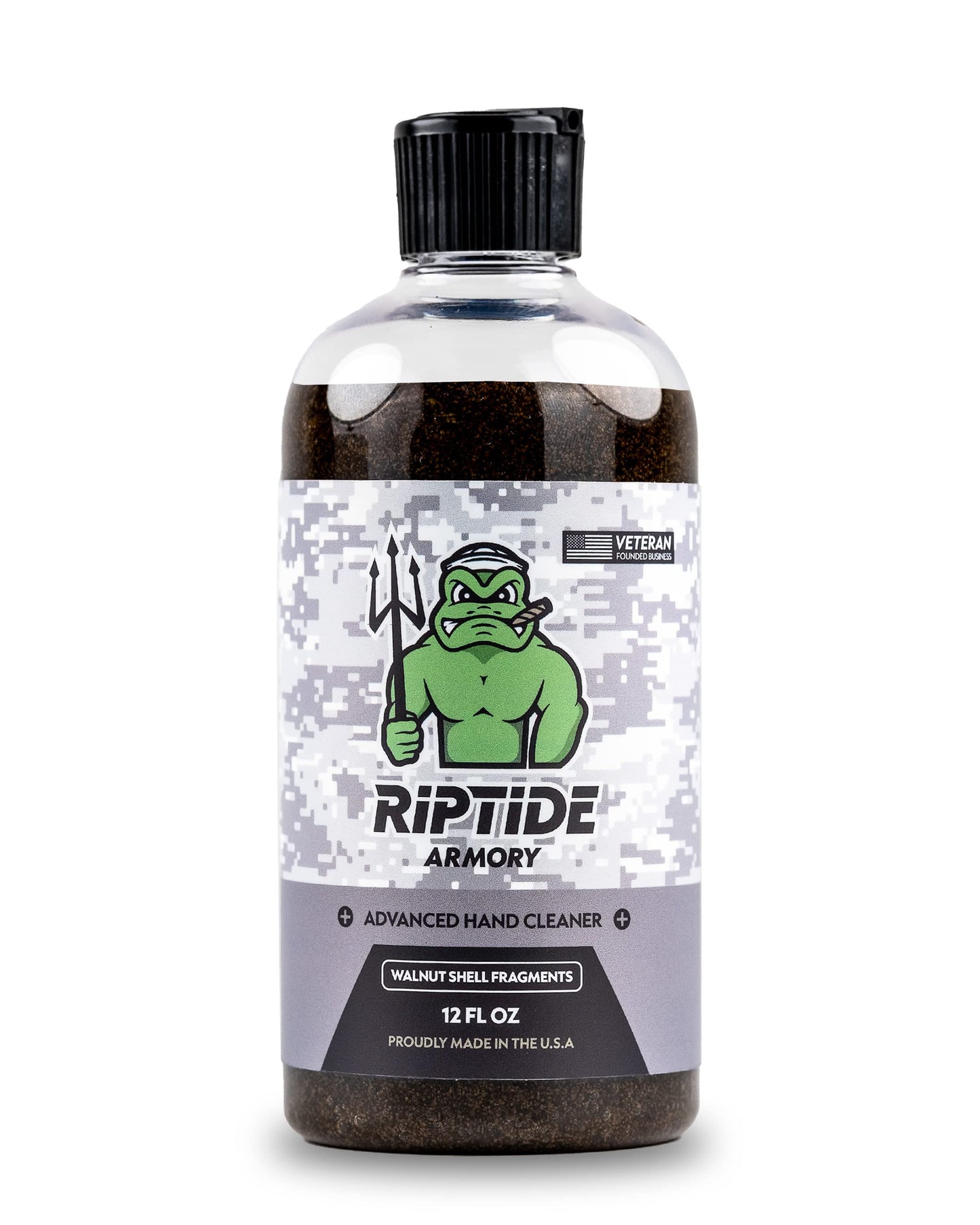 Riptide Armory Advanced Hand Cleaner 12oz With Walnut Shell Fragments - Use Cutting Edge Advancements to Leave Hands Carbon & Chemical Free Beauty & Personal Care Riptide